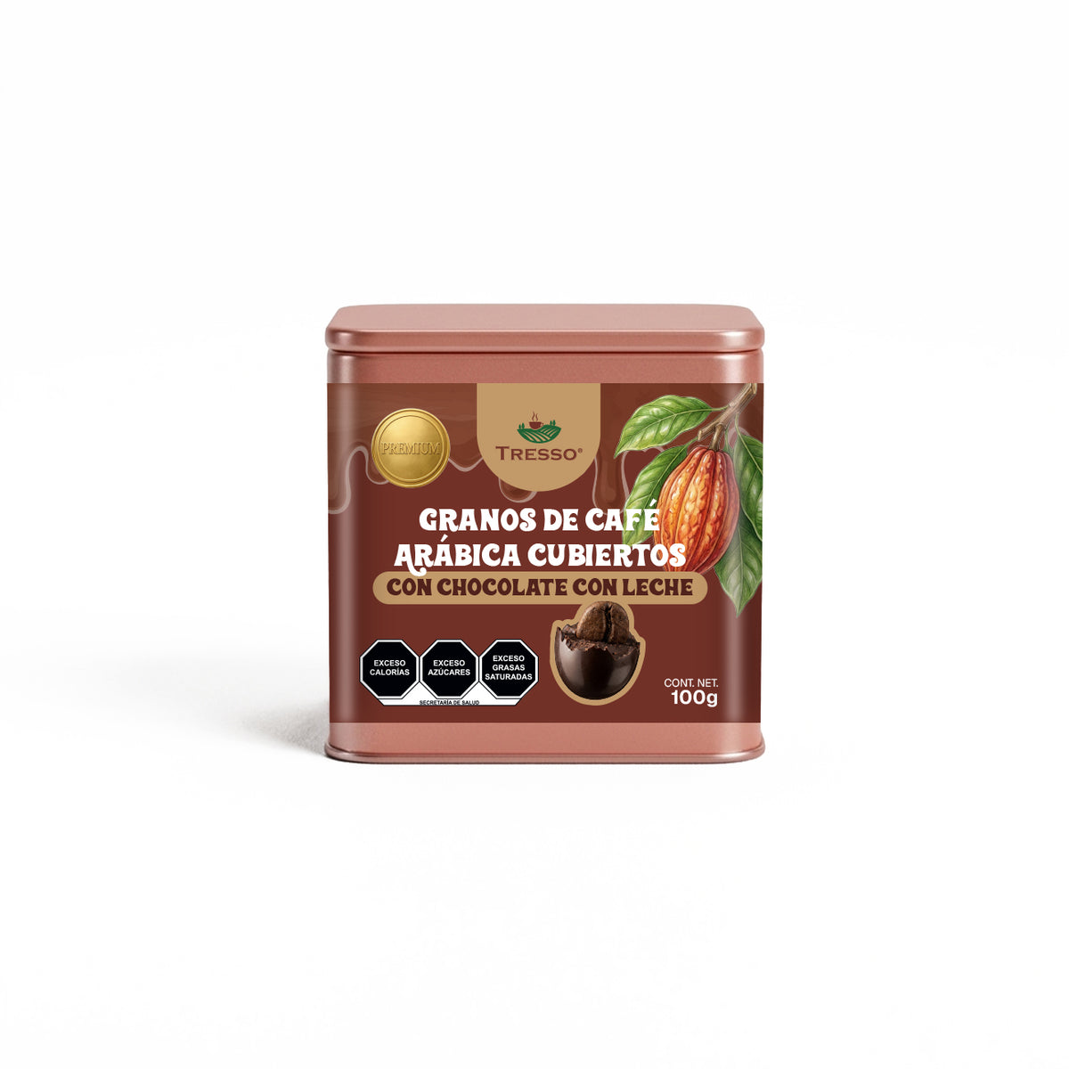 Granos de Café cubiertos con Chocolate 100g