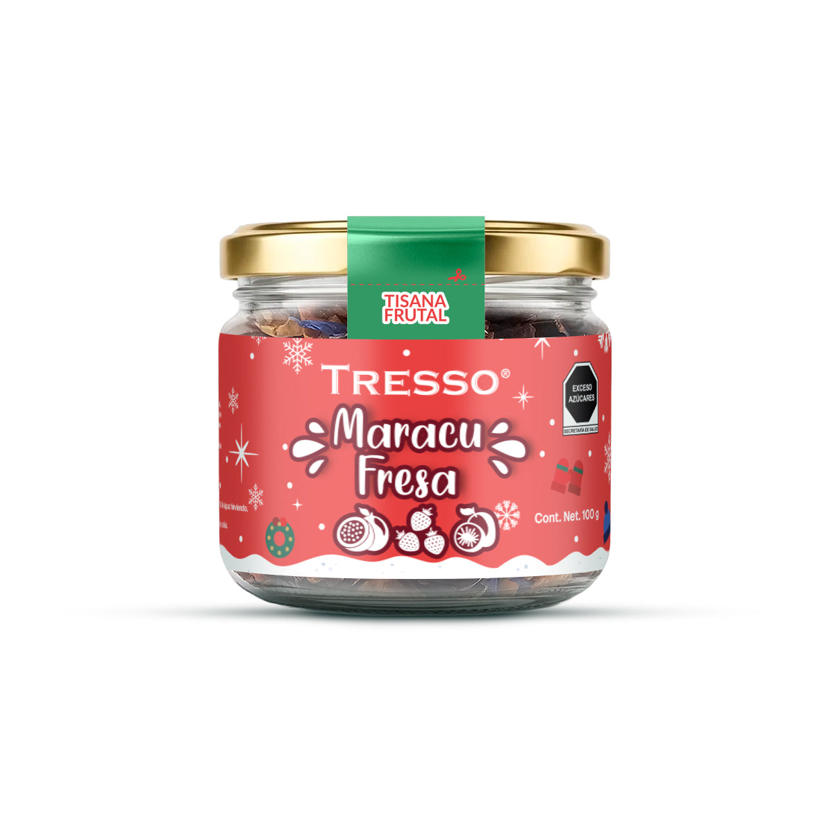 Tisana Frutal: Maracu-Fresa 100g Invierno