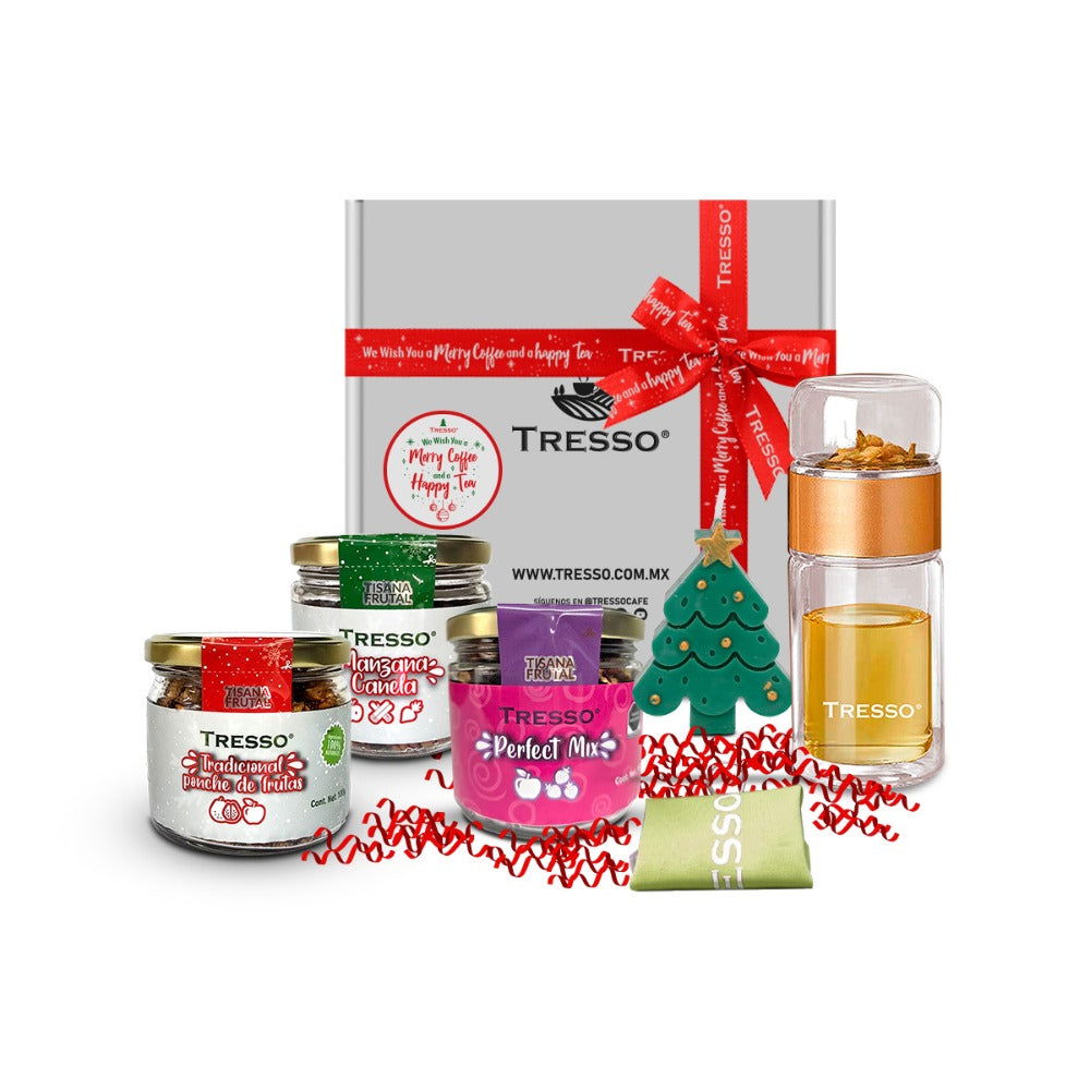 Regalo botella y 3 tisanas + vela - TRESSO® 