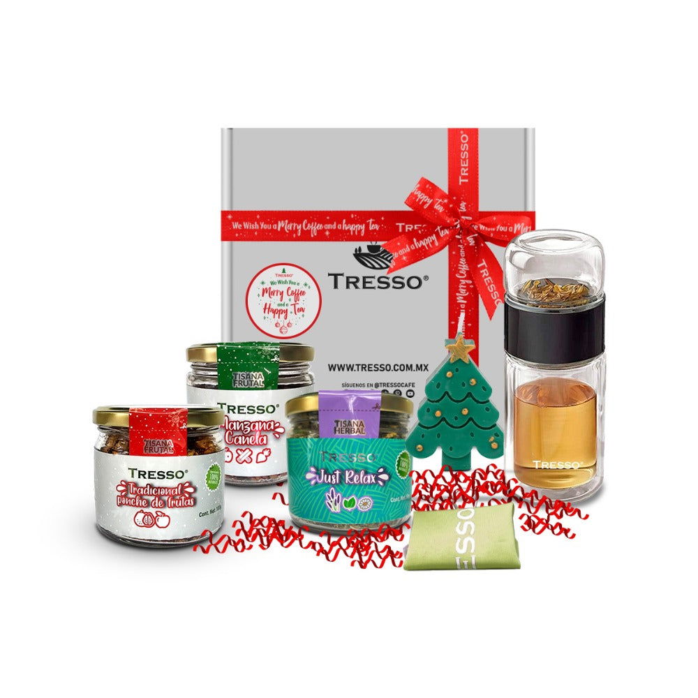 Regalo botella y 3 tisanas + vela - TRESSO® 