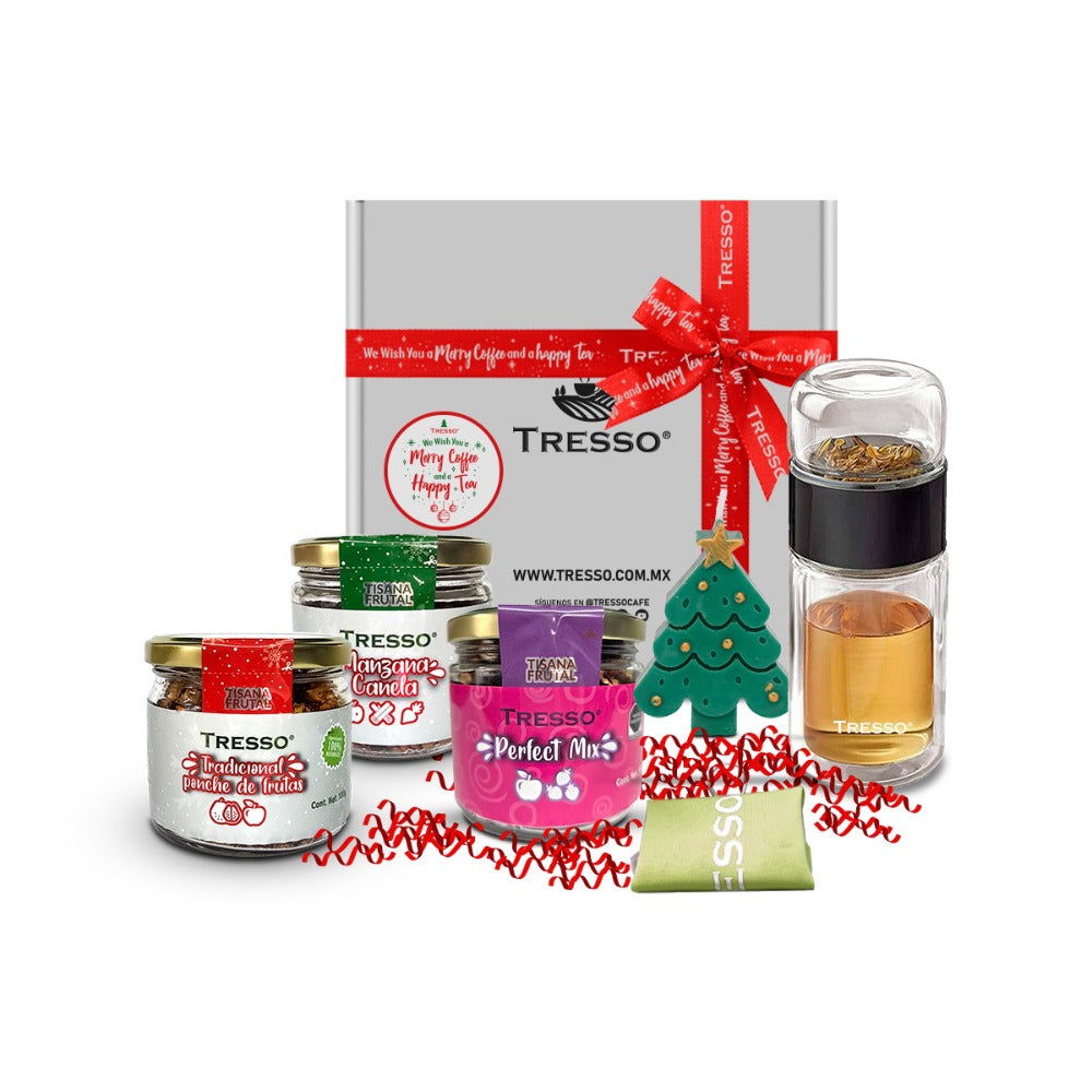 Regalo botella y 3 tisanas + vela - TRESSO® 