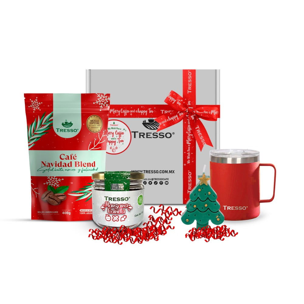 Regalo especial con taza de acero y tisana - TRESSO® 