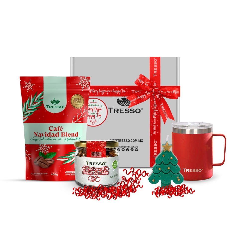Regalo especial con taza de acero y tisana - TRESSO® 