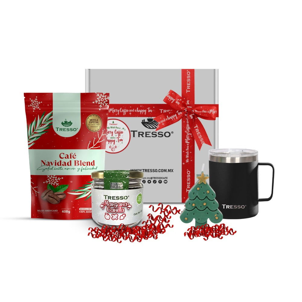 Regalo especial con taza de acero y tisana - TRESSO® 