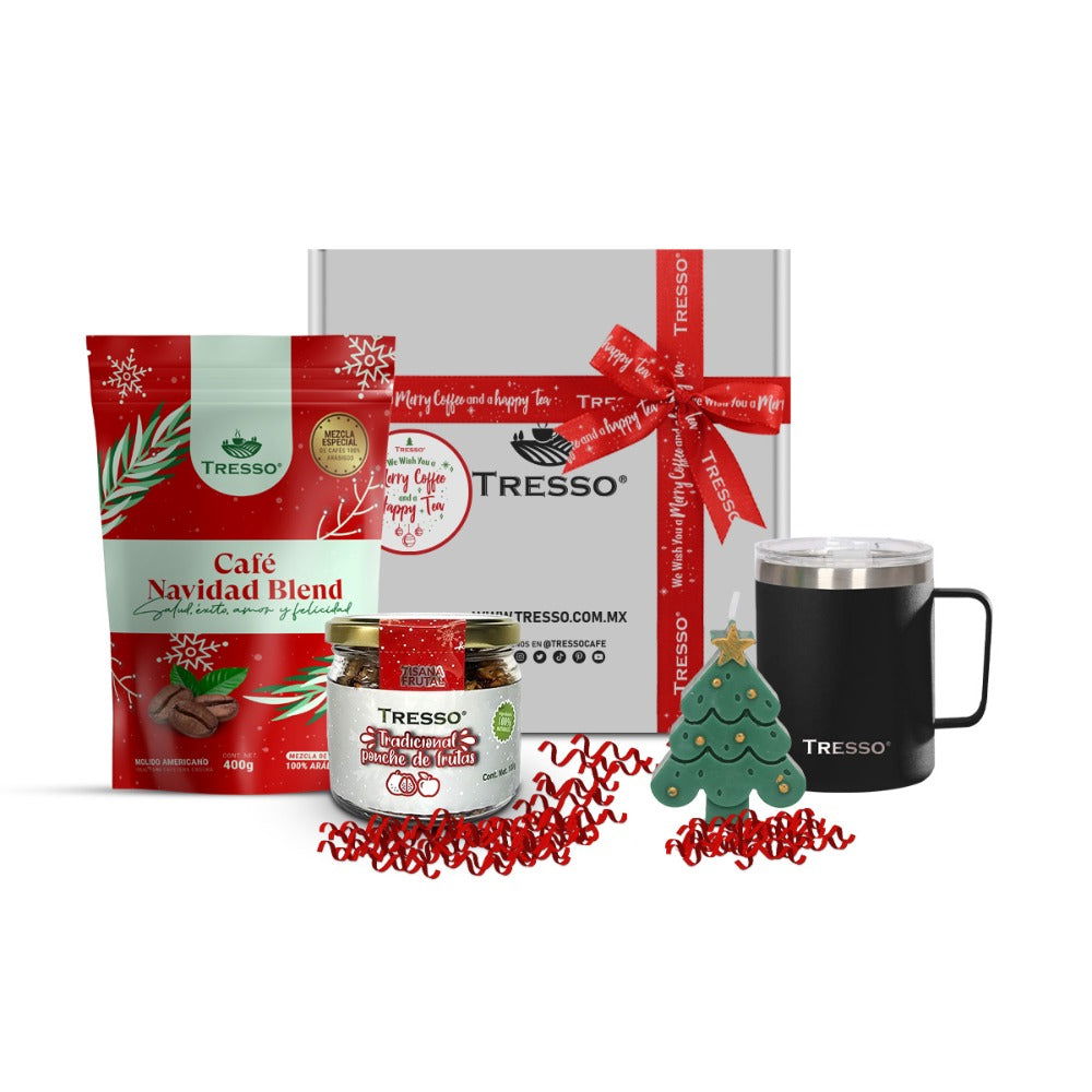 Regalo especial con taza de acero y tisana - TRESSO® 