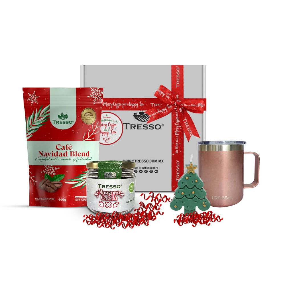 Regalo especial con taza de acero y tisana - TRESSO® 