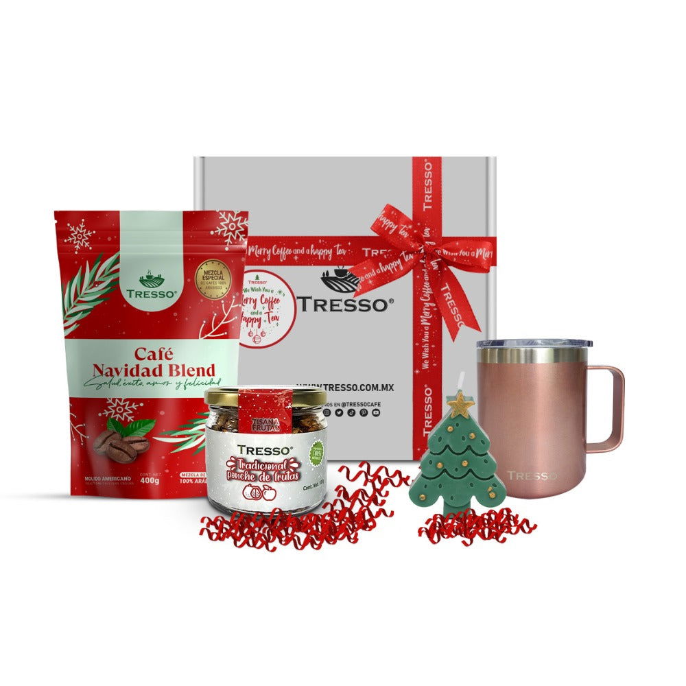 Regalo especial con taza de acero y tisana - TRESSO® 