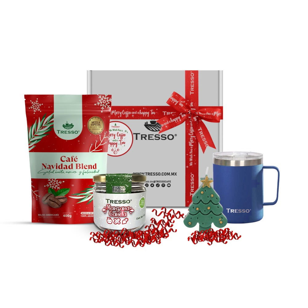 Regalo especial con taza de acero y tisana - TRESSO® 