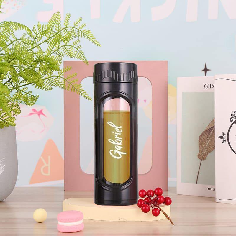 Botella de Vidrio con Infusor para Té - TRESSO®
