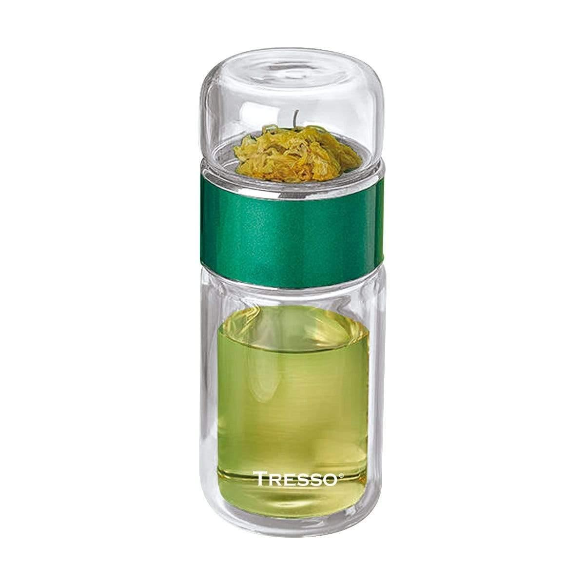 Botella Doble Pared Con Infusor Para Tisana para Él - TRESSO®
