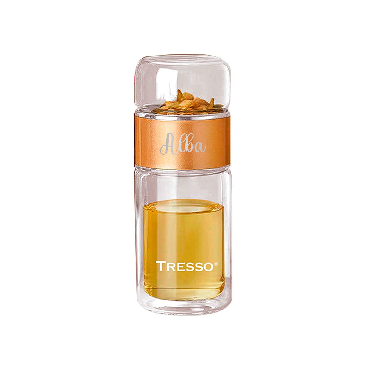 Botella Doble Pared Con Infusor Para Tisana para Él - TRESSO®
