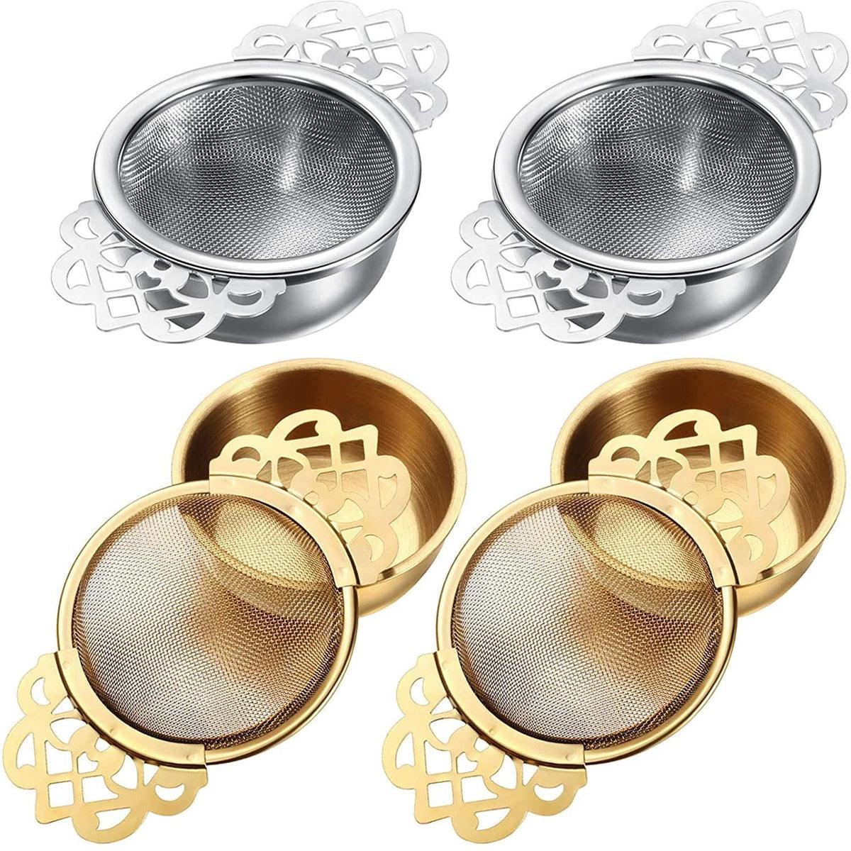 Infusor de malla metálica de acero inoxidable para té - TRESSO®