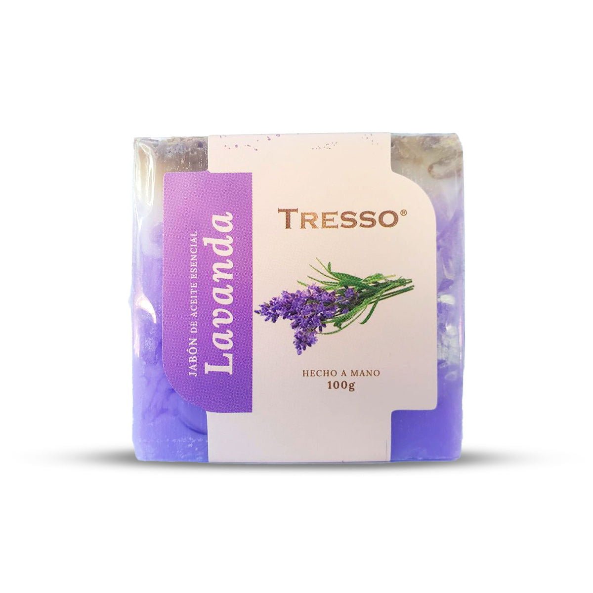 Jabón de aceite esencial de Lavanda - TRESSO®