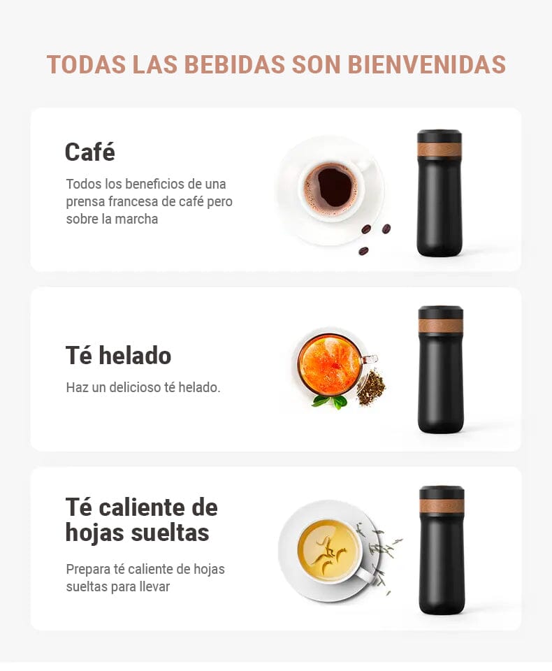 Kit café y té para él - TRESSO®