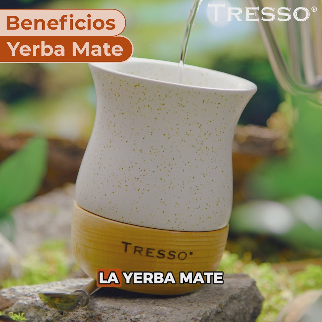 Kit con vaso + tisana yerba mate