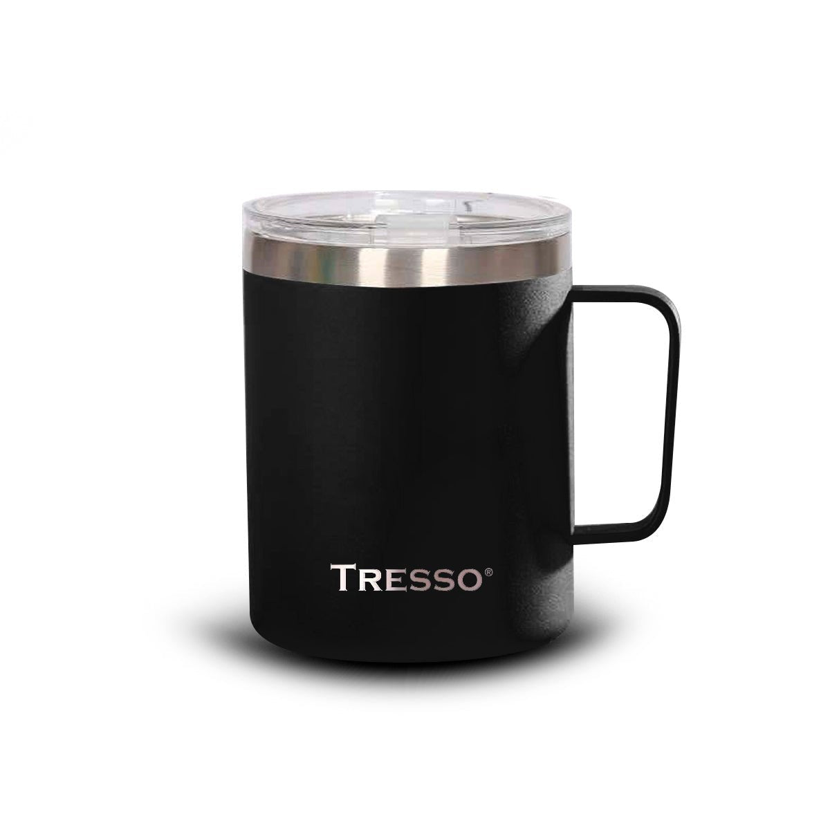Taza de acero inoxidable con tapa 350ml para Él - TRESSO®