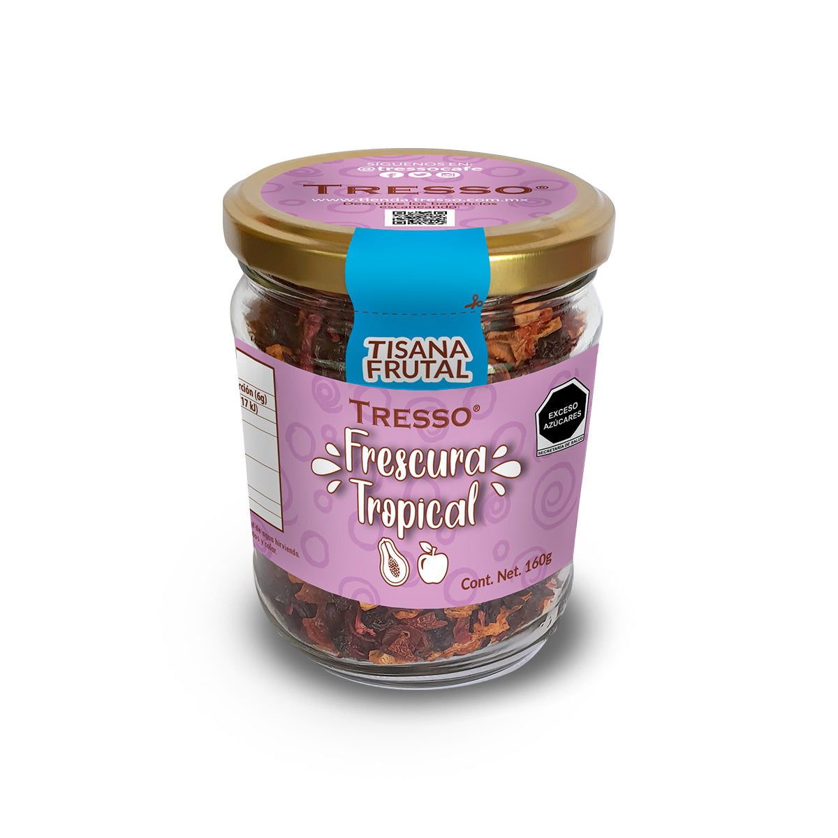 Tisana Frutal: Frescura Tropical 30g-1kg - TRESSO®