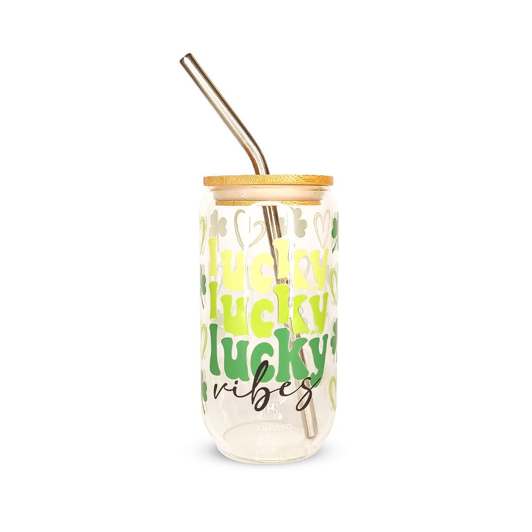 Vaso de vidrio sublimado diversos diseños - TRESSO®